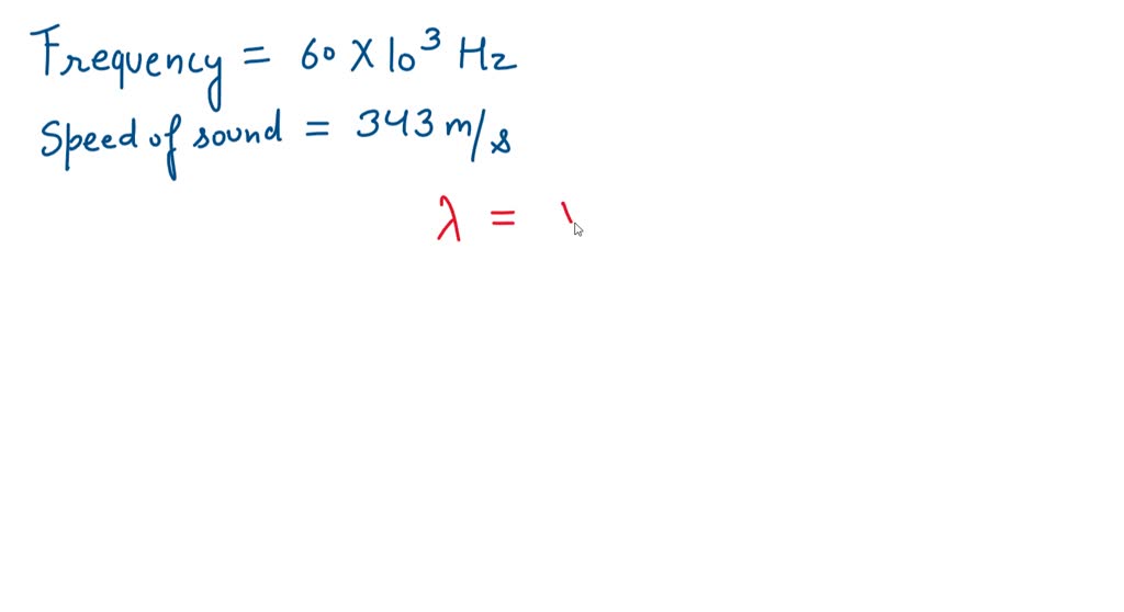 SOLVED A bat can detect small insects whose size is approximately