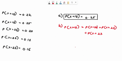 3-let-x-be-a-discrete-random-variable-with-the-following-probability-distribution-table-that-contains-x-13-with-px022-x18-with-px025-x20-with-px-020-x24-with-px017-x27-with-px016-a-compute-p-21542