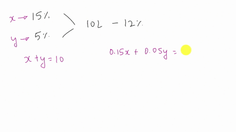 one-canned-juice-drink-is-15-orange-juice-another-is-5-orange-juice-how-many-liters-of-each-should-be-mixed-togetheer-in-order-to-get-10-l-that-is-12-orange-juice