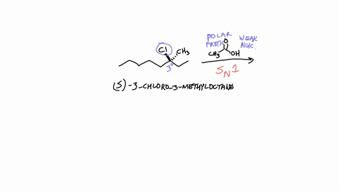 what-products-would-you-expect-from-reaction-of-s-3-chloro-3-methyloctane-with-acetic-acid-show-th-2-34153