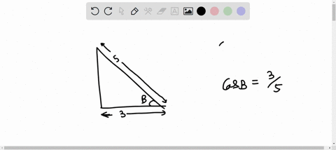 for-the-following-exercises-use-the-given-information-to-find-the-lengths-of-the-other-two-sides-of-the-right-triangle-43cos-b-3a-6-33572