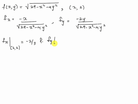 find-the-linear-approximation-of-the-function-below-at-the-indicated-point-fx-y-v-29-_-x2-_-4y2-at-2-2-fx-y-v3-4y_29-v-r_4y_29-use-this-approximation-to-find-208-206-round-your-answer-to-thr-27104