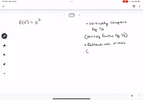 apply-the-following-transformations-to-f-x-x-2-vertical-compression-by-a-factor-of-1-3-reflection-over-x-axis-translation-4-units-left-translation-2-units-down-what-is-the-quadratic-function-09054