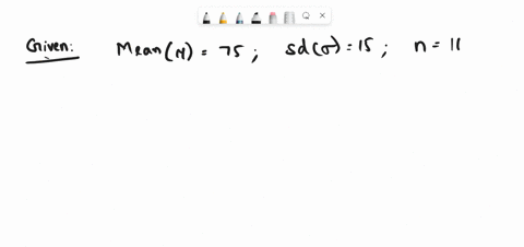 2-according-to-the-central-limit-theorem-the-sampling-distribution-for-sample-mean-x-should-be-normally-distributed-given-the-random-variable-x-represents-the-quiz-score-for-a-given-student-94759