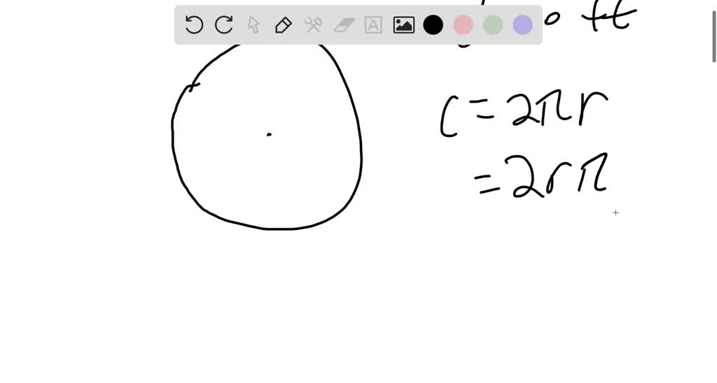 SOLVED A circular garden has a diameter of 10 feet. Approximately how
