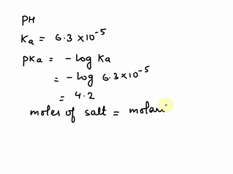 the-ka-of-a-benzoic-acid-is-630x10-5-the-ph-of-a-buffer-prepares-by-combining-00500-l-of-100-m-porassium-benzoate-and-00500-l-of-100-m-benzoic-acid-is-67175