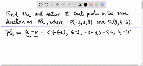 find-the-unit-vector-a-that-points-in-the-same-direction-as
