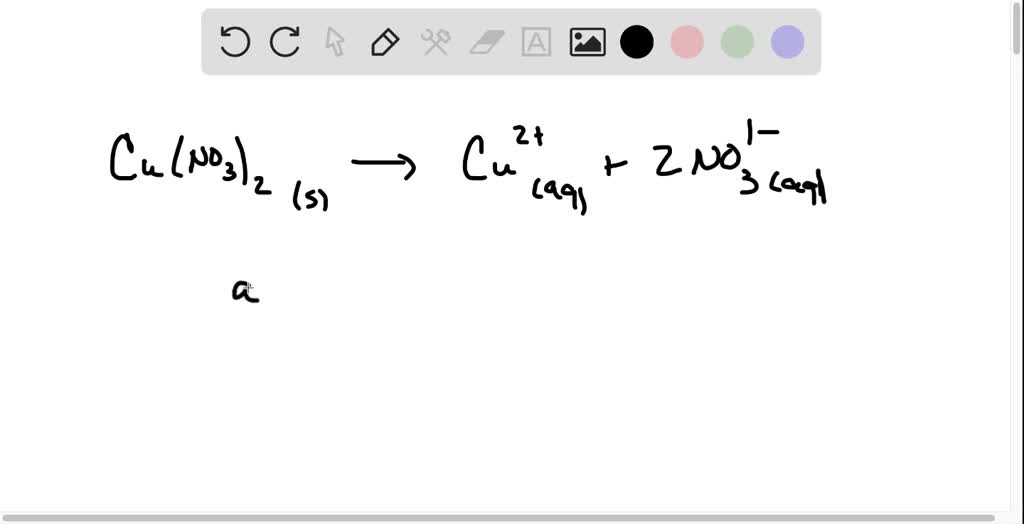 SOLVED: What is the chemical formula for the anion present in the ...