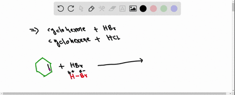 what-product-would-you-expect-from-reaction-of-cyclohexene-with-hbr-with-hcl-equation-cant-copy-88609