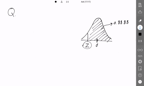 find-the-indicated-z-score-the-graph-depicts-the-standard-normal-distribution-with-mean-0-and-standard-deviation-1-08888-the-indicated-z-score-is-round-to-two-decimal-places-as-needed-04575