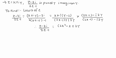 2-2-4letzxiy-if-2-z-1-discuss-this-locus_-purely-imaginary-find-the-locus-of-z-in-the-argand-diagram-8-13549
