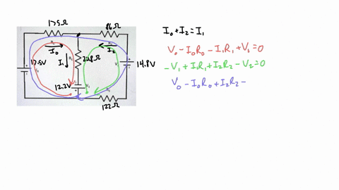 given-is-the-following-circuit-ro-175-0-175v-ri-248-122v-86-148-v-r-122-0-write-a-junction-equation-for-this-circuit-write-at-least-two-loop-equations-for-this-circuit-solve-for-all-the-curr-55687