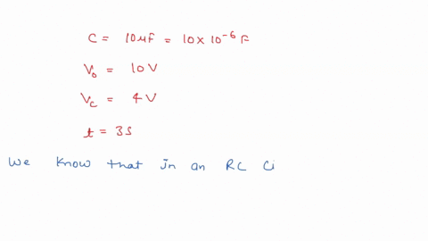 a-100-f-capacitor-is-charged-by-a-100-v-battery-through-a-resistance-r-the-capacitor-reaches-a-potential-difference-of-400-v-in-a-time-interval-of-300-s-after-charging-begins-find-r-15598