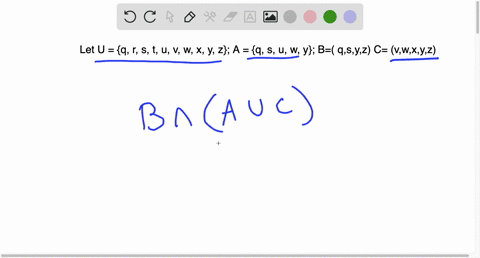 let-u-q-r-s-t-u-v-w-x-y-z-a-q-s-u-w-y-b-qsyz-c-vwxyz-list-the-members-of-the-indicated-set-using-set-braces-find-b-a-u-c-74763
