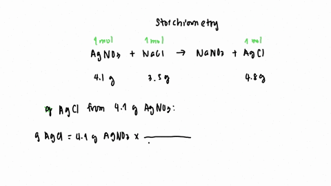 a-chemist-makes-silver-chloride-agcl-from-silver-nitrate-agno3-and-sodium-chloride-according-to-the-following-balanced-equation-agno3naclagcl-nano3-im-one-experiment-41g-agno3-and-35g-of-nacl-produced