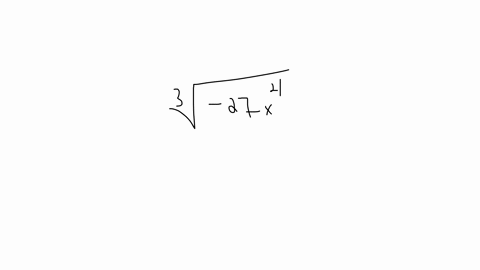 find-the-cube-root-sqrt3-27-x21-select-the-correct-choice-below-and-if-necessary-fill-in-the-answer-box-to-complete-your-choice-a-sqrt3-27-x21-3-x8-b-the-cube-root-is-not-a-real-number