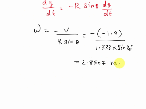 the-vertical-rod-has-a-downward-velocity-v-19-ftsec-and-an-upward-acceleration-a-37-ftsec2-when-the-device-is-in-the-position-shown-determine-the-corresponding-angular-acceleration-of-bar-ab-05234