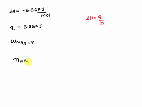 a-sample-of-ammonia-leftdelta-h_text-solid-566-mathrmkj-mathrmmolright-liberates-566-kj-of-heat-as-i-24074