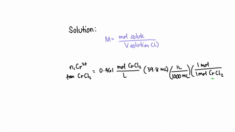 in-the-laboratory-a-student-combines-398-ml-of-a-0461-m-chromiumii-chloride-solution-with-138-ml-of-a-0586-m-chromiumii-iodide-solution-what-is-the-final-concentration-of-chromiumii-cation-m
