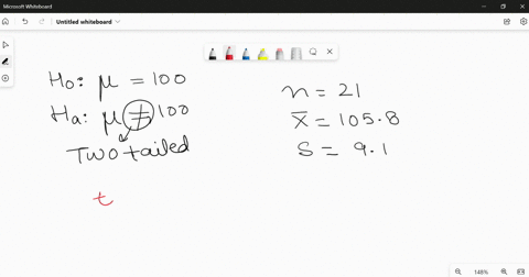 to-test-ho-h-100-versus-h1-h-100-simple-random-sample-size-of-n-21-obtained-from-population-that-is-known-to-be-normally-distributed_-answer-parts-a-d-click-here-to-view-the-t-distribution-a-72515