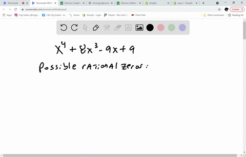 list-all-possible-rational-zeros-for-the-function-enter-your-answers-as-a-comma-separated-list-fx-x4-8x3-9x-9-52843