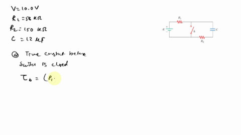 in-the-circuit-of-the-figure-below-the-switch-s-has-been-open-for-a-long-time-it-is-then-suddenly-closed-take-100-v-r1-580-ki-rz-150-kf-and-c-120-pf-a-determine-the-time-constant-before-the-01206
