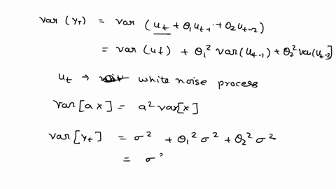 consider-the-following-ma2-process-y-uz-04-1-014-2-where-u-is-a-zero-mean-white-noise-process-with-variance-calculate-the-mean-and-variance-of-yt-derive-the-autocorrelation-function-for-this-64999