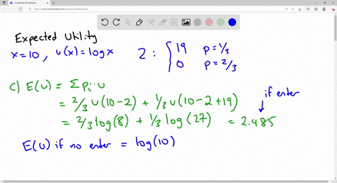 problem-6-suppose-you-have-to-pay-2-for-a-ticket-to-enter-a-competition-the-prize-is-19-and-the-probability-that-you-win-is-13-you-have-an-expected-utility-function-with-ux-log-x-and-your-cu-06426