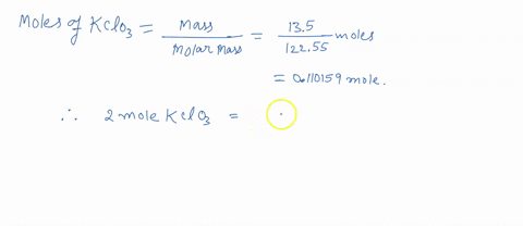 4-solid-potassium-chlorate-kclo3-decomposes-to-produce-solid-potassium-chloride-kcl-and-oxygen-gas-o2-according-to-the-balanced-chemical-equation-2kclo3s-2kcls-3o2g-what-volume-of-oxygen-gas-66765