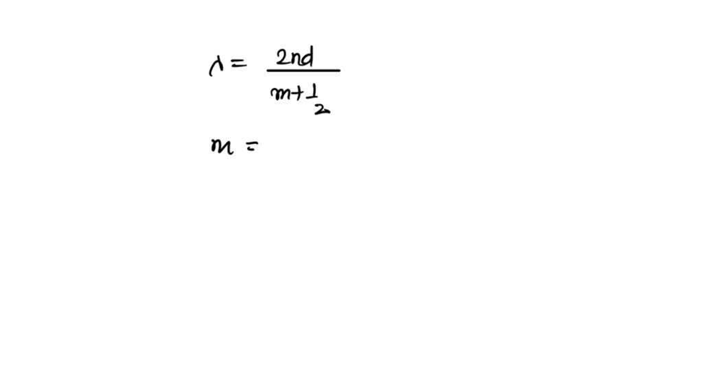 SOLVED: In a Young's double-slit interference apparatus, by what factor ...