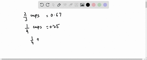 2.4.3. drawing — teaspoon 1.3.7 documentation Images... You are making a recipe that calls for 2 3 cup of water but...