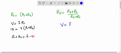 two-resistors-have-resistances-r1-and-r2-when-the-resistors-are-connected-in-series-to-a-120-v-battery-the-current-from-the-battery-is-200-a-when-the-resistors-are-connected-in-parallel-to-t-75194