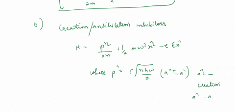 please-generate-your-original-solution-and-do-not-copy-from-other-website-which-is-wrongthumps-up-if-correct-and-neat-the-hamiltonian-of-electron-with-mass-m-moving-in-a-id-harmonic-quantum-91551