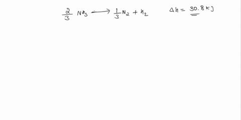 consider-the-decomposition-of-gaseous-ammonia-nh3g-23-nh3g-13-n2g-h2g-ho-308-kj-i-calculate-the-enthalpy-change-for-the-reverse-reaction-ii-balance-the-forward-reaction-with-whole-number-coe-47364