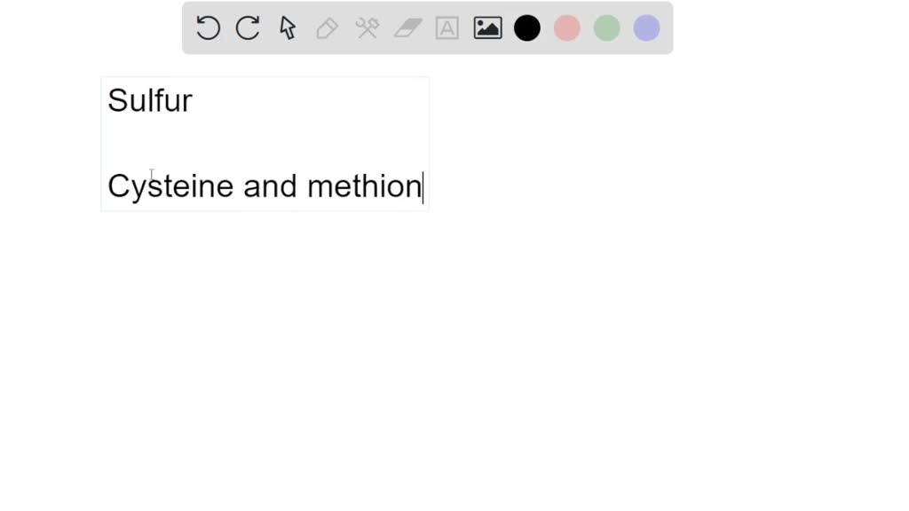 SOLVED19. If bacterial cells were given a sulfur source containing