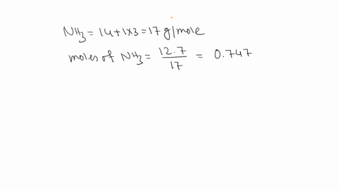 4nh3g5o2g-4nog6h2o-ihow-many-grams-of-h2o-is-produced-if-127grams-of-nh3-reacts-with-452-grams-of-o2-what-is-the-limiting-reactant-36754