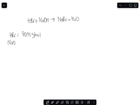 what-is-the-theoretical-yield-of-sodium-bromide-formed-from-the-reaction-of-65-g-of-hydrobromic-acid-and-21-g-of-sodium-hydroxide