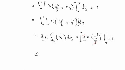 19-let-x-and-y-be-continuous-random-variables-with-a-joint-pdf-of-the-form-fx-ykxy-quad-0-leqslant-x-leqslant-y-leqslant-1-and-zero-otherwise-a-find-k-so-that-fx-y-is-a-joint-pdf-b-find-the-marginals