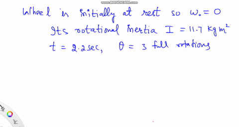 question-15-not-yet-answered-points-out-of-1000-p-flag-question-a-wheel-on-a-shaft-is-initially-at-rest-when-a-motor-starts-to-supply-constant-torque-the-wheel-has-rotational-inertia-i117-kg-79394