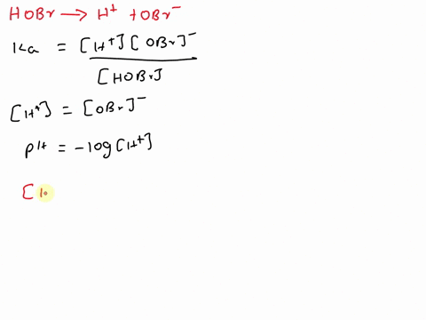 the-ph-ofa-0063-m-solution-of-hypobromous-acid-hobr-but-usually-written-hbro-is-498-calculate-ka-k-71983