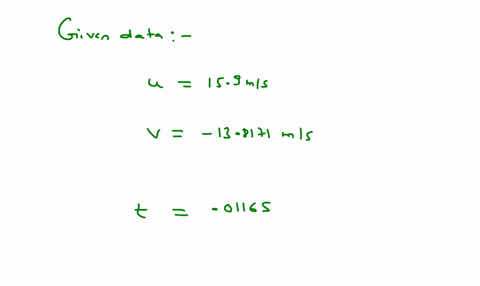 a-tennis-ball-with-a-speed-of-159-ms-is-moving-perpendicular-toa-wall-after-striking-the-wall-the-ball-rebounds-in-the-opposite-direction-with-a-speed-of-138171-ms-if-the-ball-is-in-contact-06475