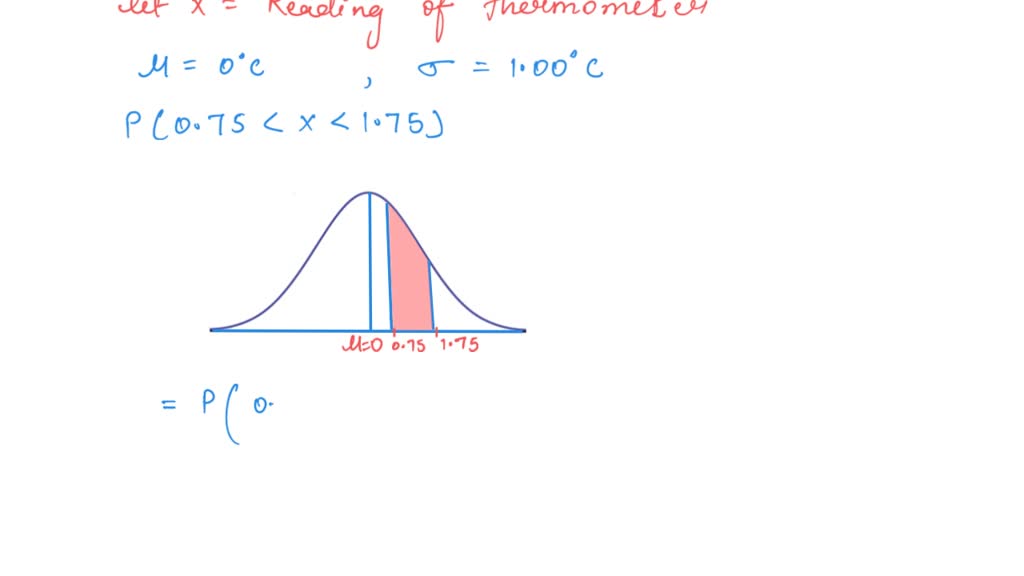 SOLVED: Assume that thermometer readings are normally distributed with ...