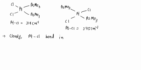 the-pt-cl-stretching-band-is-observed-at-314-cm-in-cis-ptmesas-clz-but-in-the-trans-isomer-it-is-seen-at-375-cm-explain-the-difference-in-band-position-for-the-two-isomers_-why-is-the-rate-o-14516