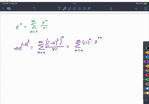 find-the-maclaurin-series-for-fx-x2-ex3