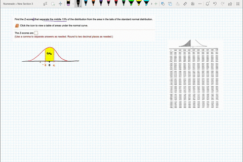 find-the-z-scores-that-separate-the-middle-13-f-the-distribution-from-the-area-in-the-tails-of-the-standard-normal-distribution-click-the-icon-to-view-table-of-areas-under-the-normal-curve-t-64201