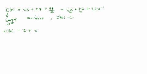 the-average-cost-for-product-is-cx-2x5498-where-is-measured-in-dollars-and-xis-the-number-of-units-how-many-units-must-be-produced-in-order-to-minimize-average-cost-round-answer-to-decimal-p-60617
