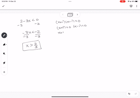 1-fx-2-3x-x-1x-1-a-solve-the-inequality-2-3x-0-b-solve-the-equation-x-1x-1-0-c-what-is-the-domain-of-fx-2-fx-3x-1-a-sketch-a-graph-of-the-toolkit-function-x-b-solve-the-two-equations-3x-1-0-67433