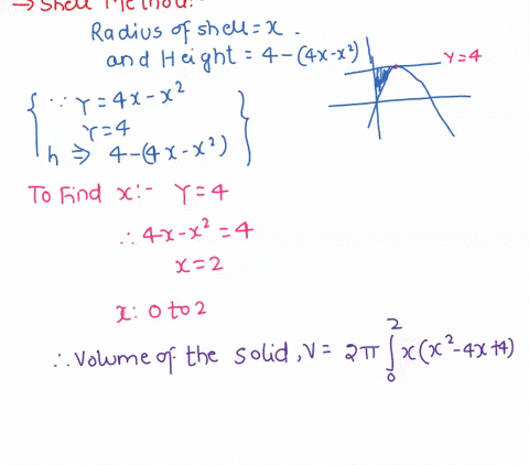 4-the-area-bounded-by-the-curve-y-4x-x2-and-the-lines-x-0-and-y-4-is-revolved-about-the-y-axis-find-the-volume-of-the-solid-generated-solve-in-two-ways-5-revolve-the-area-in-prob-4-about-the-05793