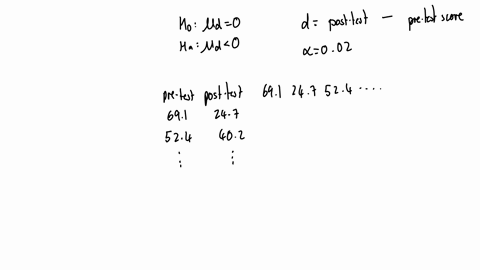 you-wish-to-test-the-following-claim-h-1-at-a-significance-level-of-002-for-the-context-of-this-problem-d-2-1-where-the-first-data-set-represents-a-pre-test-and-the-second-data-set-represents-a-post-t
