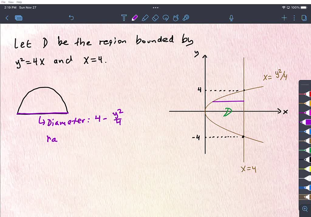 solved-find-the-volume-of-a-solid-whose-base-is-the-region-in-the